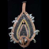 Kamge Village Parrot Yam Mask - 6823