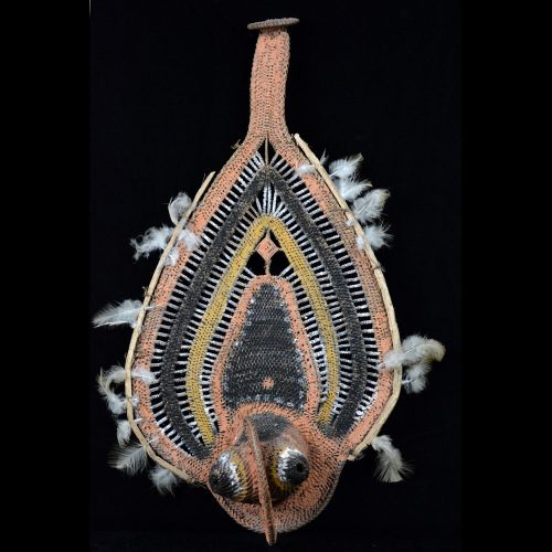 Kamge Village Parrot Yam Mask - 6823