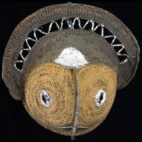 Finely Woven Yam Ceremony Mask, Abelam People - 8577