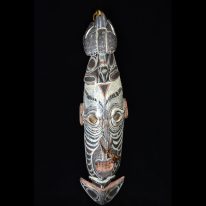 Bold and Striking Ancestor Mask, Blackwater River - 06