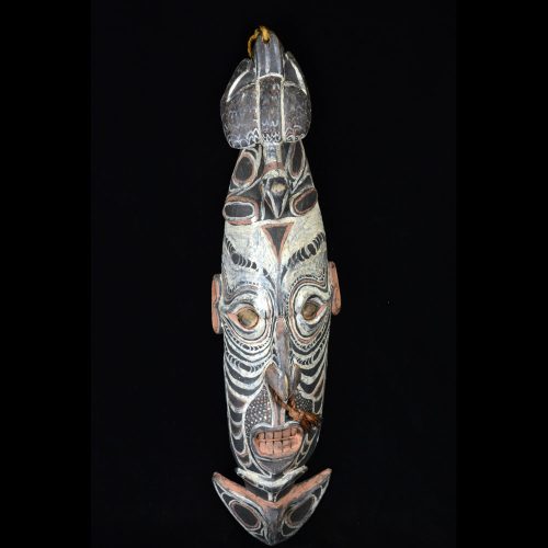 Bold and Striking Ancestor Mask, Blackwater River - 06