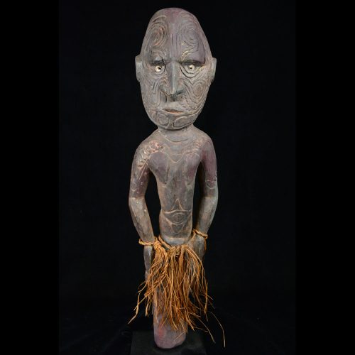 Ancestor Figure Flute Stopper, Papua New Guinea - 10869