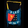 Highlands Yarn Bilum Bag with New Guinea Flag Image – K38 - Image 2