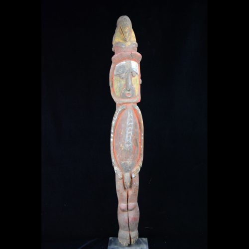 Ancestor Figure with Clan Bird, Wosera Area of New Guinea - 10944