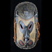 Big Bold Ancestor Mask, Angoram Village - 11064