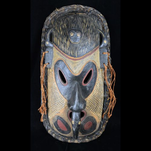 Big Bold Ancestor Mask, Angoram Village - 11064