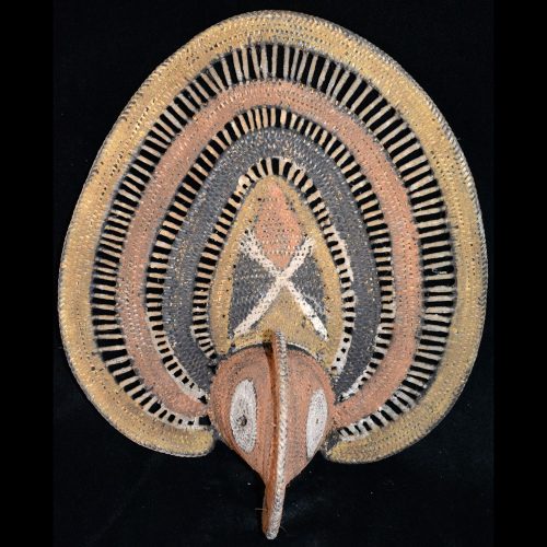 Very Fine Kamge Village Parrot Yam Mask - 10402