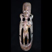 Really Fine Ebony Ancestor Figure, Papua New Guinea - 24-05