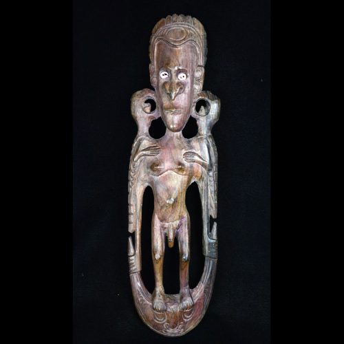 Really Fine Ebony Ancestor Figure, Papua New Guinea - 24-05