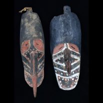 Turubu Penninsula Barag Masks, New Guinea -B10-11