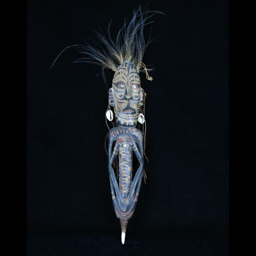 Ancestor Figure with Croc Tooth, New Guinea – b12