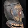 Headhunter Trophy Skull Carving, Sepik River, New Guinea-25-14 - Image 2