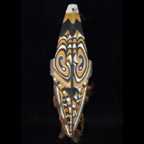 Brightly Painted Ancestor Mask, Middle Sepik River - 11327